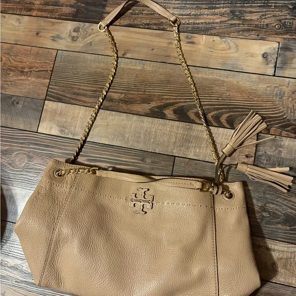 Tory Burch Shoulder Bag with Chain Straps - Picture 2 of 5